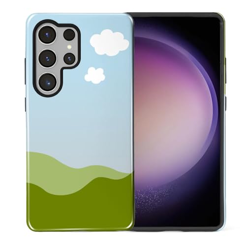 Coque Samsung Galaxy S25 Ultra antichoc rigide double couche motif montagne