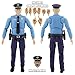Figures Toy Company Ultimate 6.5 Inch Police Officer Figure with Deluxe Articulation