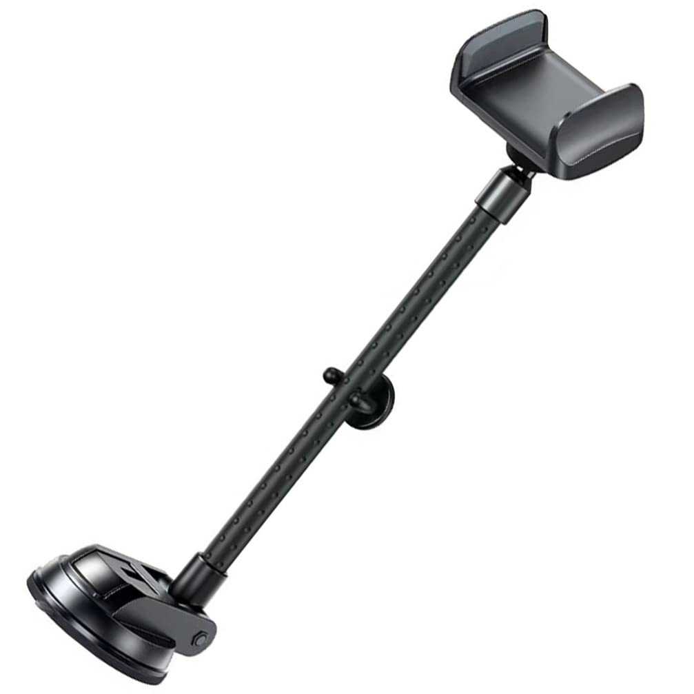 Gatuida Supporto per Cellulare Auto Ventosa Supporto Smartphone per Auto Rotazione Automatica Montaggio Veicolo per Telefono e Gps