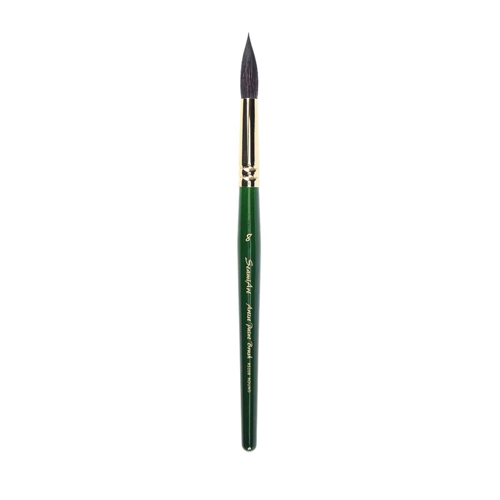 Professional Watercolor Mixed Hair Paint Brush Mop Round Fine Tip Detail Paintbrush for Art Painting Gouache FineDetail Fine Tip Detail Brushes Professional Watercolor Paint Brush Round Pointed Used