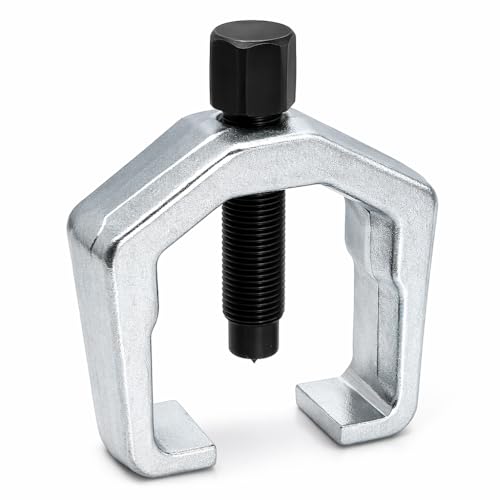 Powerbuilt 1-3/8-Inch (34mm) Pitman Arm Puller For separating pitman arm from steering gear Drop Forged and Heat Treated Chrome Vanadium Steel made - 648693