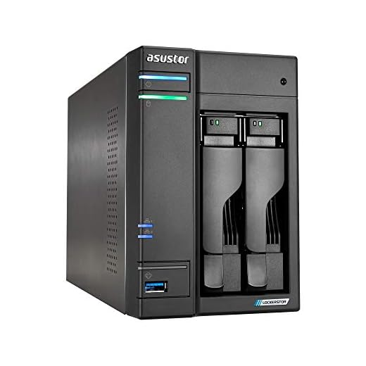 Storage NAS Asustor Lockerstor 2 2 Baias 40TB