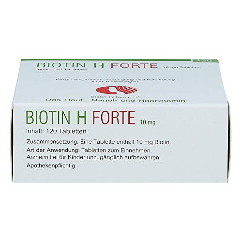 BIOTIN H forte 10 mg Tabletten 120 St