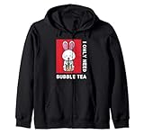 Photo Gallery carino kawaii bunny bevande bubble milk tea i love boba tea felpa con cappuccio Photo Gallery carino kawaii bunny bevande bubble milk tea i love boba tea felpa con cappuccio