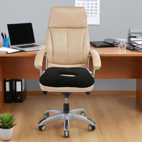 Coussin coccygien de voyage pour améliorer le confort d'assise prolongée