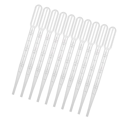 スポイト 3ml 10本セット 目安 目盛り付き 15.7cm プラスチック製 スポイト 水分補給 化粧品小分け 科学実験用 精油小分け 自由研究 液体を移送 餌やり 香水 化粧品 ブレンド アロマ オイル レジン 軽量 シンプル 簡単のサムネイル