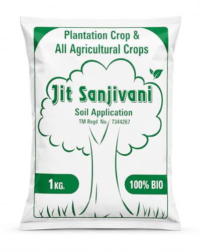 Image of Jit Sanjivani 100% Bio Fertiliser for Plantation Crop and All Agricultural Crops, Soil Application, 1 kg
