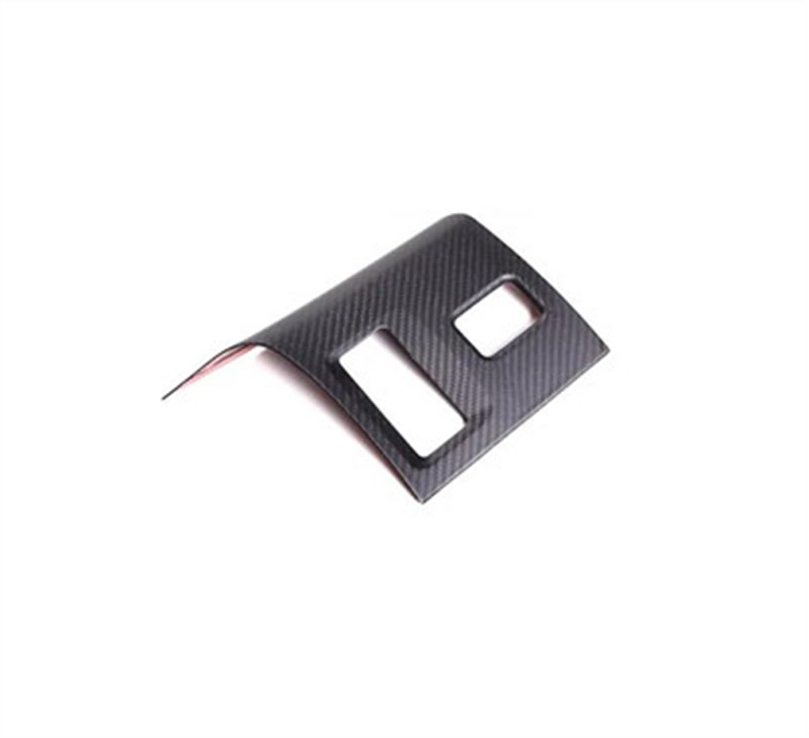 Real Carbon Fiber Car Seat Heating Button Frame Decorative Sticker Interior Accessories for Subaru BRZ 2022 Anti-dust(Matte Carbon)