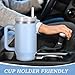 40oz - New Version Stainless Steel Vacuum Insulated Tumbler with Lid and Straw for Water, Smoothie and More, Iced Tea or Coffee (Sky Blue)