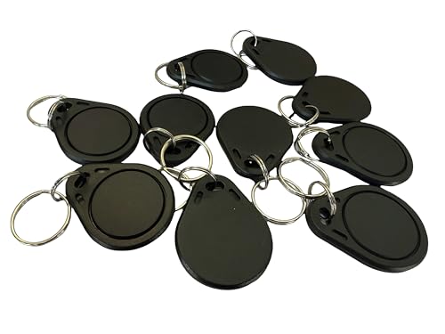 YARONGTECH ISO14443A M1 porte-clés avec étiquette RFID 13,56 MHz 1K pour contrôle d'accès (lot de 100)