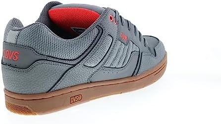 DVS Men's Enduro 125 Skate Shoe, Charcoal Gray Gum Nubuck, 10 | Image 7