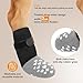 MBTWZ Non-Slip Dog Socks Prevent Licking Paws,Grippy Socks for Senior Dog Walk on Hardwood Floor,Paw Protectors,Black 2 Pairs,M
