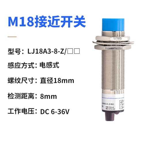 Capteur de proximite M18 avec detection inductive precise de 8mm - 2