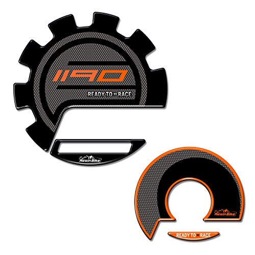 Autocollant KTM 1190 Adventure S résine 3D premium pour carters latéraux moto