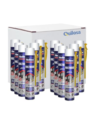Caja 12 Uds. Espuma Poliuretano Orbafoam Multiusos Manual 670 Ml
