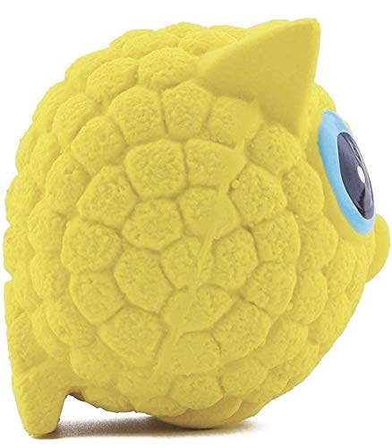Image of EETOYS Petlicious and More Dog Latex Squeaky Owl Toy (Medium)