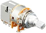  Allparts EP-0225-000 push/pull potenciómetro (Poti 25K, eje estriado, logarítmica)
