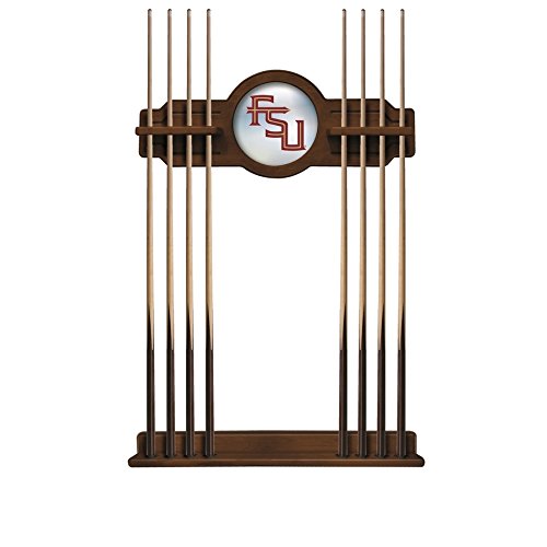 Florida State (Script) Cue Rack in Chardonnay Finish by Holland Bar Stool