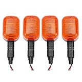 Clignotants de moto, ils sont fabriqués avec un corps et une lentille en matériau fiable. étanche, le rendent résistant aux dégâts des eaux, matériau solide.
