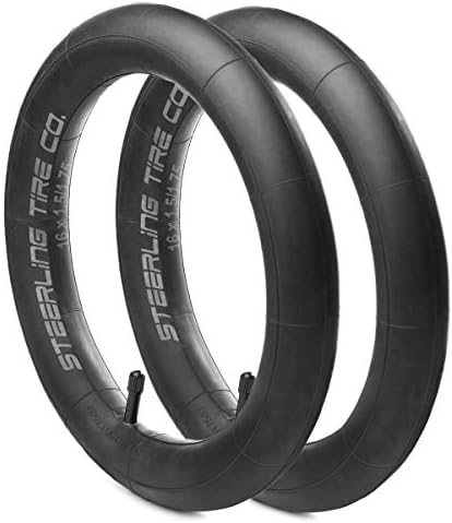 16 x 1.75/1.95/2.125 HEAVY DUTY Thorn Resistant Inner Tube Replacement for All Baby Trend Expedition Jogger Strollers and more! [2-Pack] Steerling Tire Co.