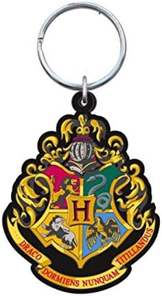 Harry Potter PVC Soft Touch Key Ring: Hogwarts School Crest