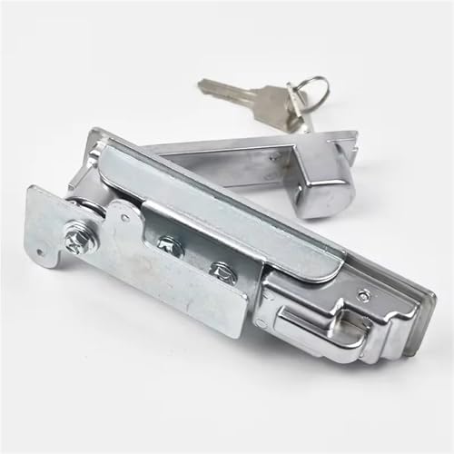 Serrure à came de panneau électrique Cinet en argent mat premium - 7