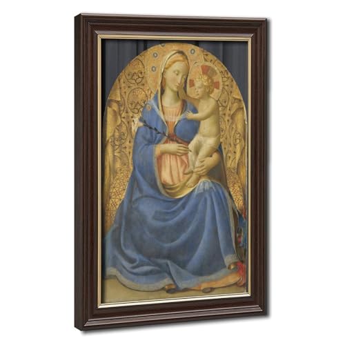 Impression sur toile Madonna of Humility Père Angelico : dites adieu aux murs vides sans charme