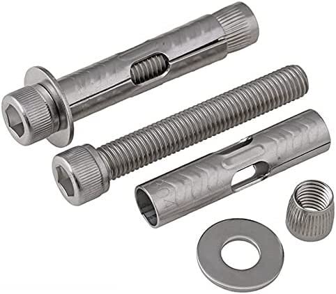 Pernos de expansión, expansión, pernos de anclaje, pernos de anclaje, tuercas de tornillos, tornillo de expansión incorporado de acero inoxidable 304 Perno de expansión interno Tornillos de expansión
