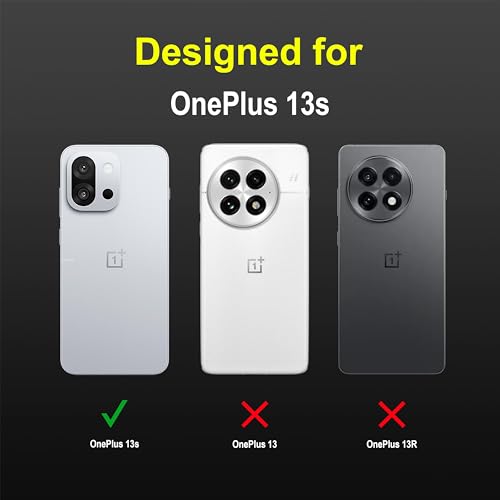Image of Zapcase Back Case Cover for OnePlus 13s | Compatible for OnePlus 13s Back Cover | Liquid Silicon Magic Case with Camera Protection| Black