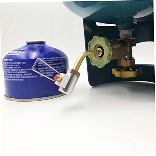 KESYOO Outdoor Propane Adapter Portable Gas Charging Valve for Convenient Refilling of Flat Tanks Durable for Camping2