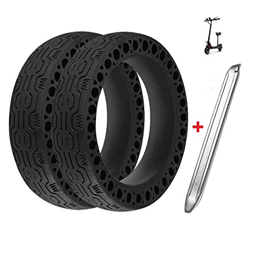 Mardozon 2 Piezas Neumático Llanta para Xiaomi M365 Llanta Sólido Reemplazo para Rueda Llanta de Patinete Scooter Eléctrico Xiaomi M365 con 1 Palanca de Llanta (8,5''x2'', Negro)