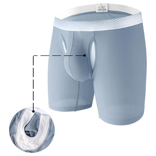 Men's Sexy Breathable Underwear Flat Corner Shorts4