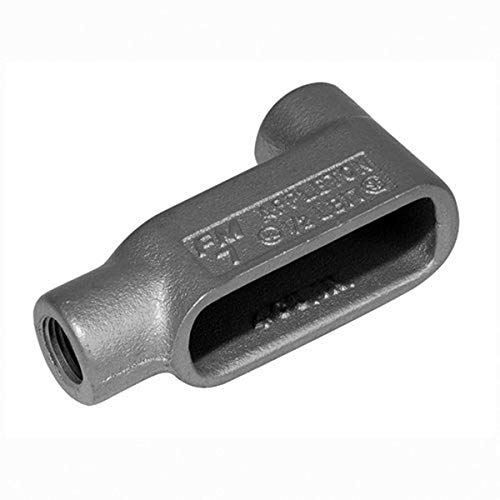 Conducto cuerpo Appleton LB47-SA estilo LB de aluminio 1-1/4 para cables rígidos