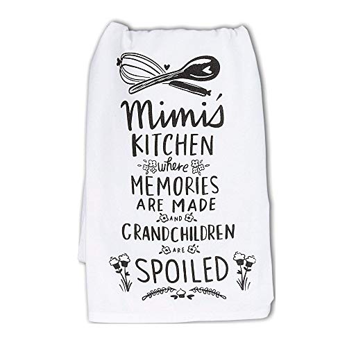 18Th Street Gifts Mimi Kitchen Towels And Refrigerator Magnet - Mimi Gifts From Grandkids - Grandma Gifts From Grandchildren Or First Time Grandma Gifts #TOP1