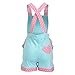 Littleforbig Short Overalls Shortalls – Little Darling Overalls Blue
