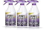 limpia llantas sin frotar ✅Truco para no frotar: Ahora, gracias a su nuevo efecto “V60 Gecko Spray” puedes dejar el producto trabajando, sin que se seque, hasta 30 minutos; Los residuos férricos más antiguos serán debilitados y, aclarando con máquina a presión, es más fácil que salgan todos y que no tengas que frotar.