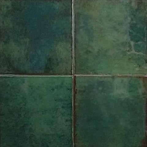 Tenedos Orleans Glazed 6x6 Square Artisanal Porcelain Flooring Wall Tile Cover