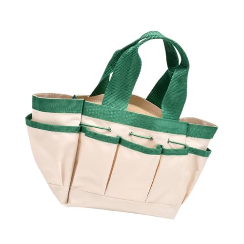 Pochette à outils robuste avec poignée pour rangement de jardin