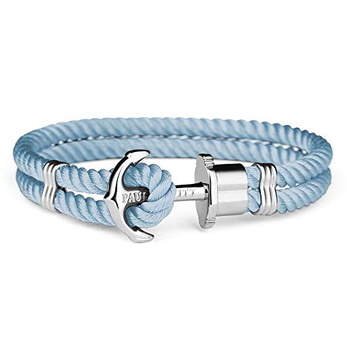 PULSERA PAUL HEWITT AZUL NYLON 18 CM UNISEX PH-N-S-NI-M