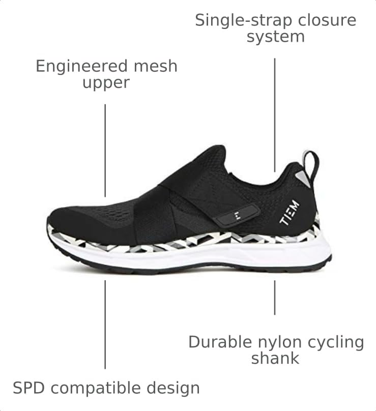 Image of TIEM Slipstream - Indoor Cycling Shoe, SPD Compatible - Women's