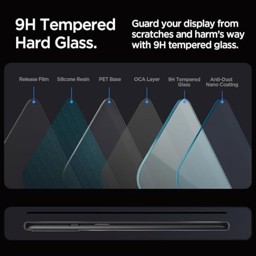 Image of Supershieldz NeoGuard HD+ Tempered Glass Screen Protector Guard for OnePlus 9R 5G, 9H Hardness, Edge-to-Edge, Military Grade Protection, Easy Installation Kit