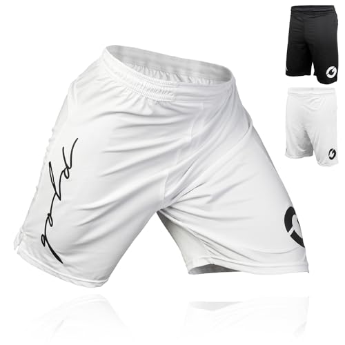 Image of Gold BJJ Jiu Jitsu Shorts - IBJJF Approved No Gi Fight Short - for Grappling, MMA, Wrestling, Muay Thai & Boxing