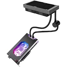 360mm 240mm AIO GPU Cooler,Copper Water Cooling Kit, with Pump Fan 240MM for Zotac RTX 5080 AMP Extreme