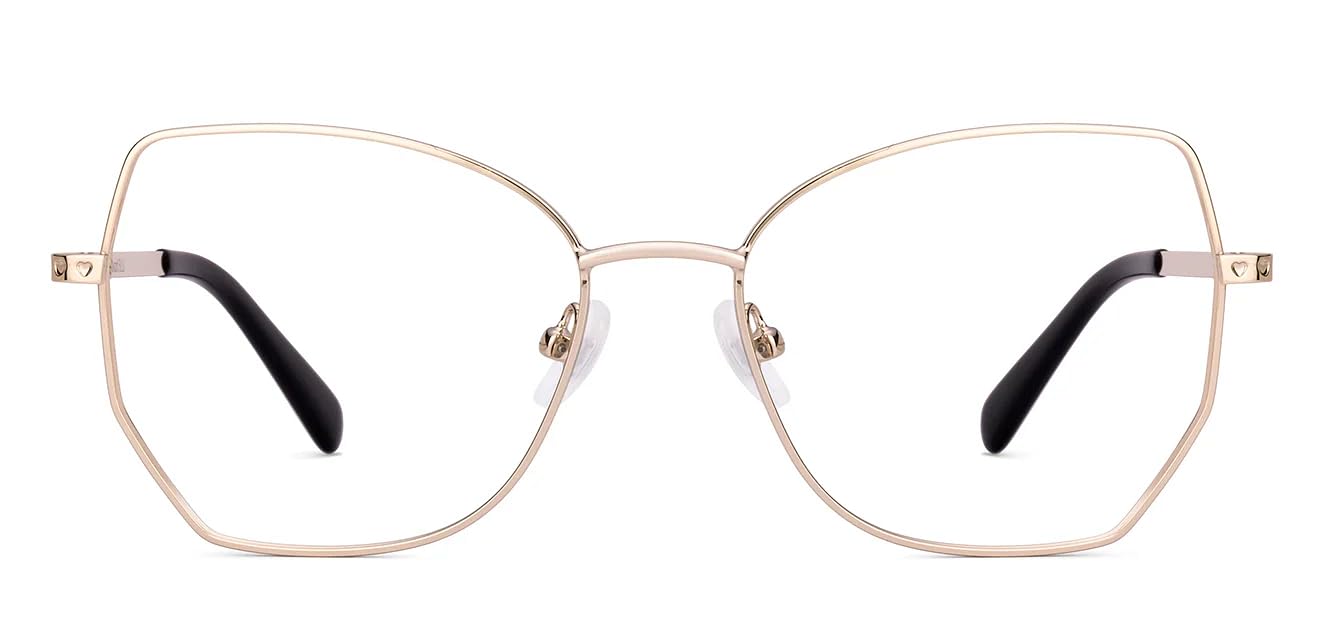 LENSKART BLU | Zero Power Cut Computer Glasses | Anti Glare, Lightweight & Blocks Harmful Rays | UV Protection Specs | Men & Women | Medium | LB E17487-image-41