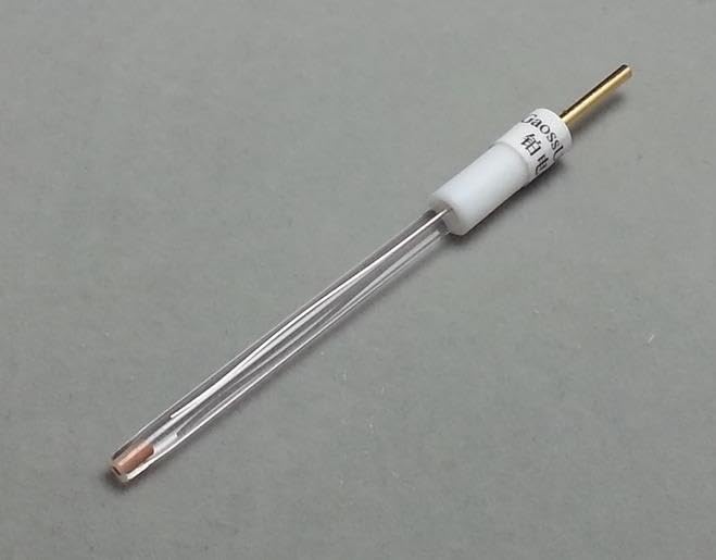 Hochreine Platin-Draht-Elektroden-Salzbrücke – 0,5 mm x 37 mm, 99,99% Reinheit mit langlebiger PTFE-Beschichtung