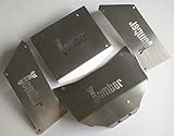 Stainless Steel Body Armor Roof + Side + Hood Panel (4pcs) Silver for Axial RR10 Bomber 90048 90053