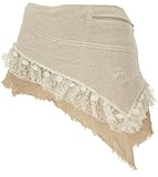 GURU SHOP Goa Cacheur in Natürlichem Look, Minirock, Wickelrock Gürtel - Sand, Damen, Size:M
