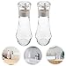 jojofuny Dispensador de Enjuague Bucal de Vidrio Transparente 260 Ml con Tapa Juego de 2 Frascos para Baño y Cocina Dispensador Recargable de Loción de Sobremesa para Encimeras Multiusos Imagen de jojofuny Dispensador de Enjuague Bucal de Vidrio Transparente 260 Ml con Tapa Juego de 2 Frascos para Baño y Cocina Dispensador Recargable de Loción de Sobremesa para Encimeras Multiusos