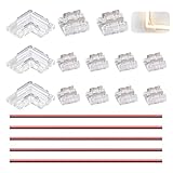 Específicamente diseñado para tiras LED COB de 8 mm 2 pines: Este juego de conectores para tiras LED de 8 mm 2 pines está diseñado específicamente para tiras LED COB/SMD de 8 mm y 2 pines de 8 mm de ancho. Estos empalme tira led 2 pines 8mm no son compatibles con tiras COB de 5 mm 10 mm ni con tiras LED SMD impermeables. Al conectar la tira LED, asegúrese de que el terminal positivo esté conectado al terminal positivo y el terminal negativo al terminal negativo