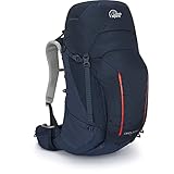 Lowe Alpine Cholatse マルチデイハイキングバックパック, Blue Night, Medium-Large, Cholatse 52:57 Liter M/L